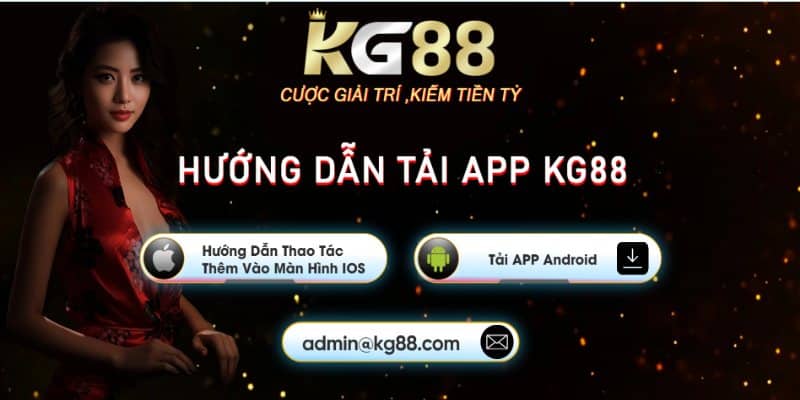 Giao diện app KG88 thân thiện